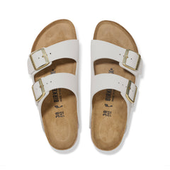 Arizona Antique White Nubuck Leather