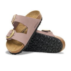 Arizona Big Buckle Faded Purple Nubuck Leather