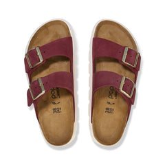 Arizona Chunky Berry Crush Suede Leather
