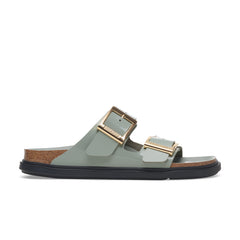 Arizona Droplet Buckle High Shine Pure Sage Natural Leather Patent
