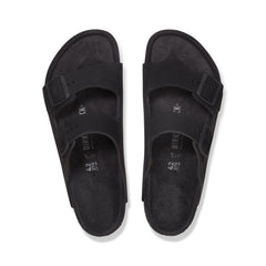 Arizona Exquisite Black Nubuck Leather