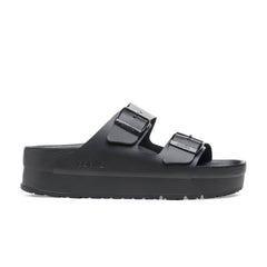 Arizona Exquisite Flex Platform Black Smooth Leather