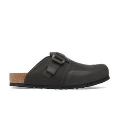 Boston Nova Black Textile/Nubuck Leather