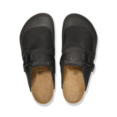Boston Nova Black Textile/Nubuck Leather