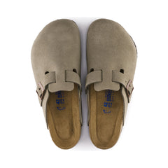 Boston SFB Taupe Suede Leather