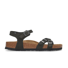 Kumba SFB Black Nubuck Leather