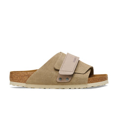 Kyoto Taupe Suede/Nubuck Leather