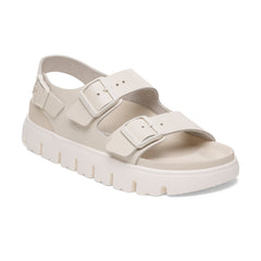 Milano Chunky Exquisite Eggshell Smooth Leather