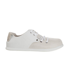 Montana White Natural/Suede Leather