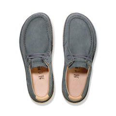 Pasadena Basalt Grey Suede Leather