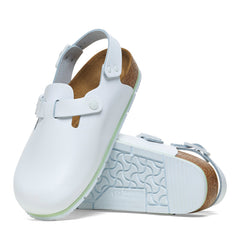 Tokio Pro White PU Coated Natural Leather