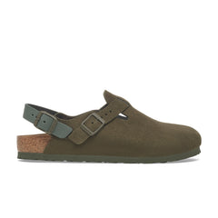 Tokio Thyme Suede Leather