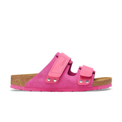 Uji Fuchsia Tulip Nubuck/Suede Leather