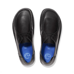 Utti Lace Black Grained Leather