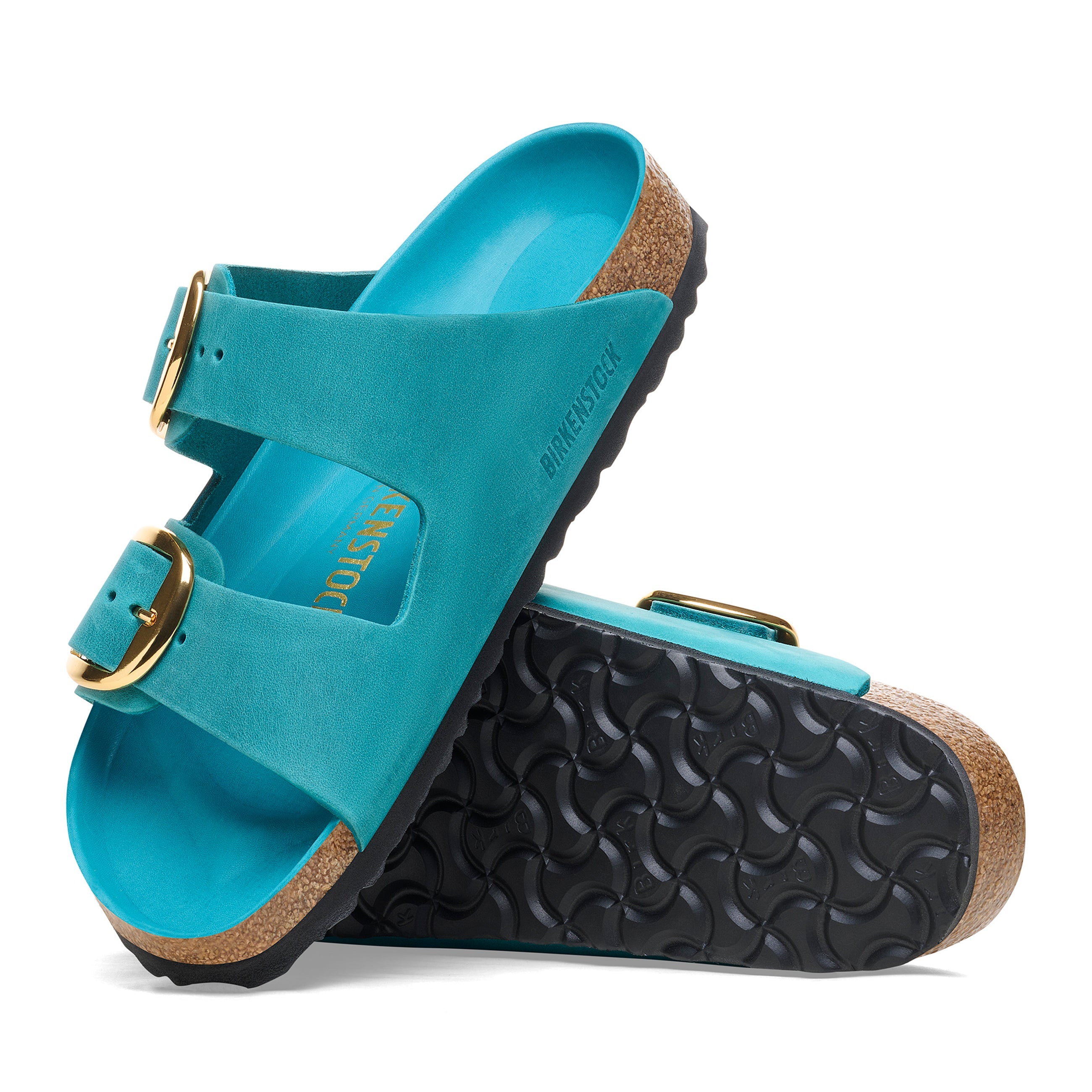 Arizona Big Buckle Biscay Bay Oiled Leather