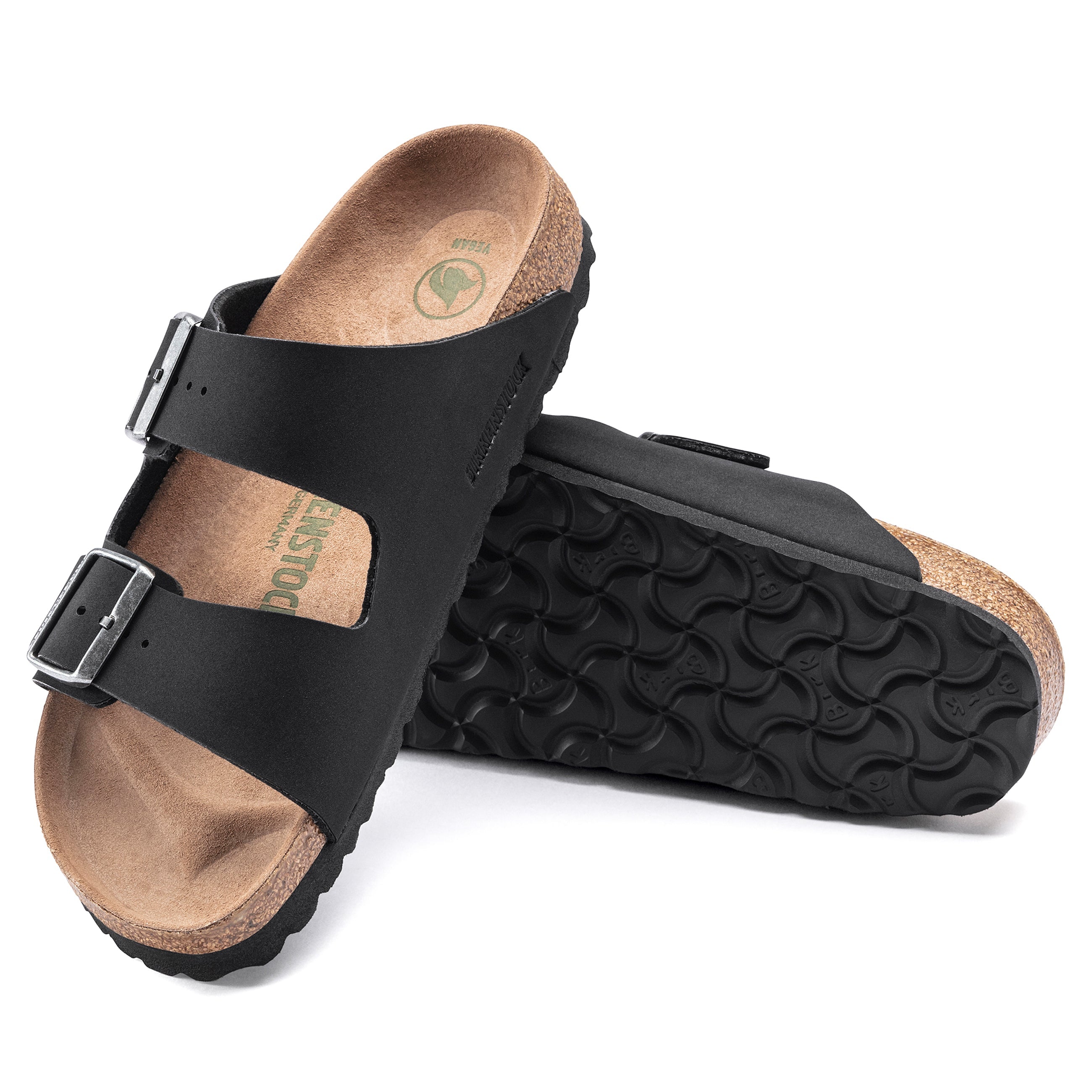 Arizona Black BirkiBuc/Microfibre Vegan