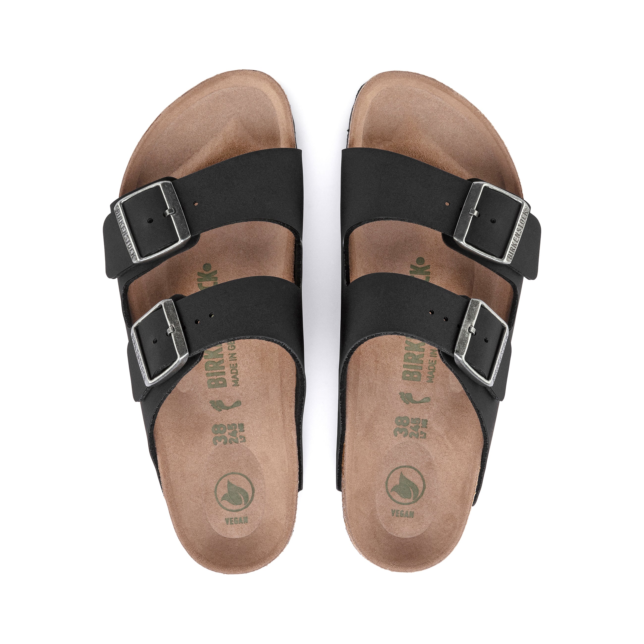 Arizona Black BirkiBuc/Microfibre Vegan