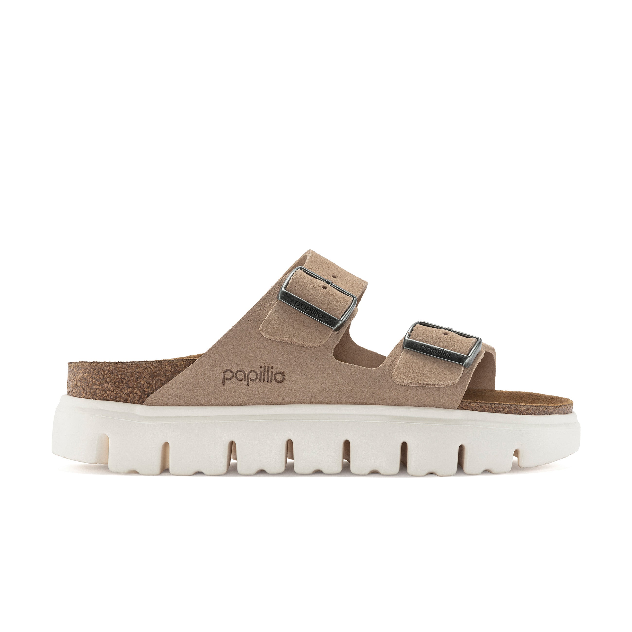 Arizona Chunky Warm Sand Suede Leather