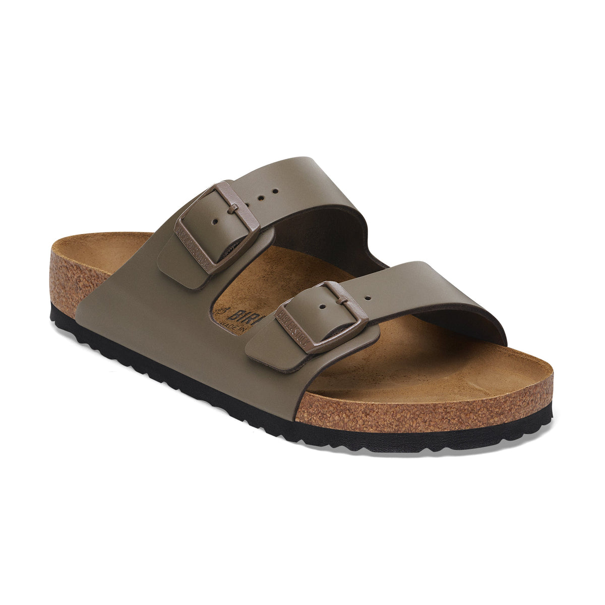 Arizona Concrete Grey Smooth Leather
