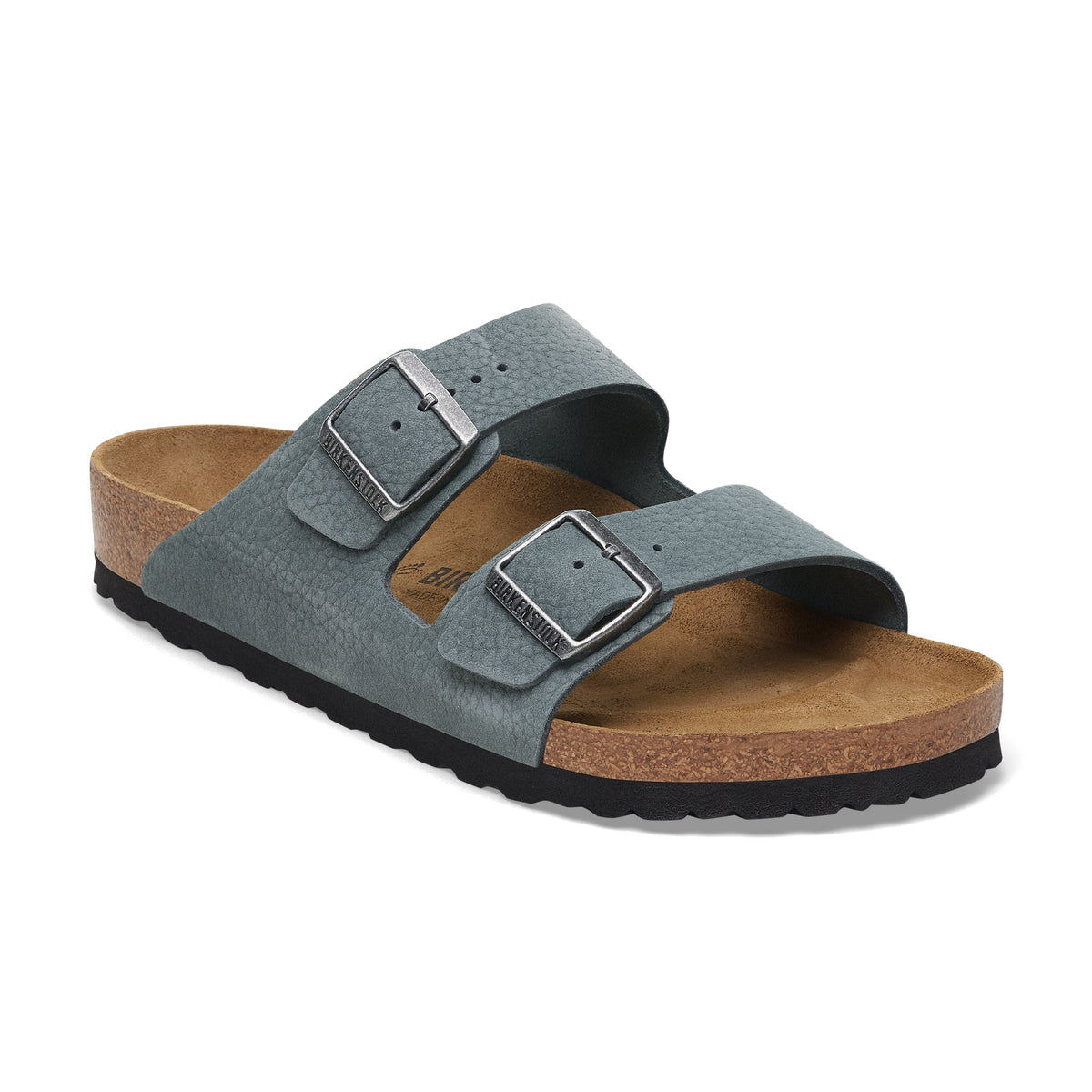 Arizona Desert Buck Basalt Grey Nubuck Leather