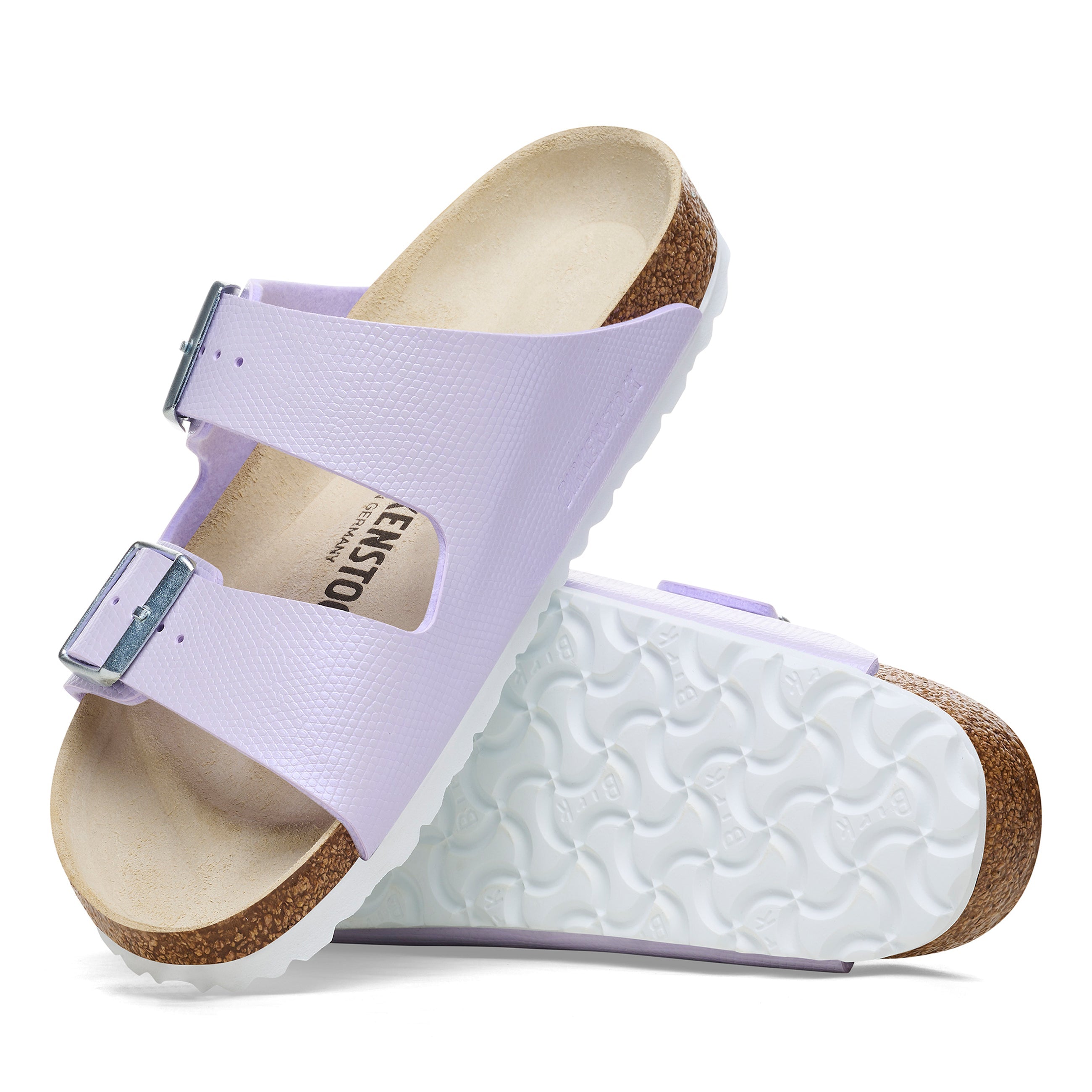 Arizona Shiny Embossed Purple Fog Embossed Birko-Flor