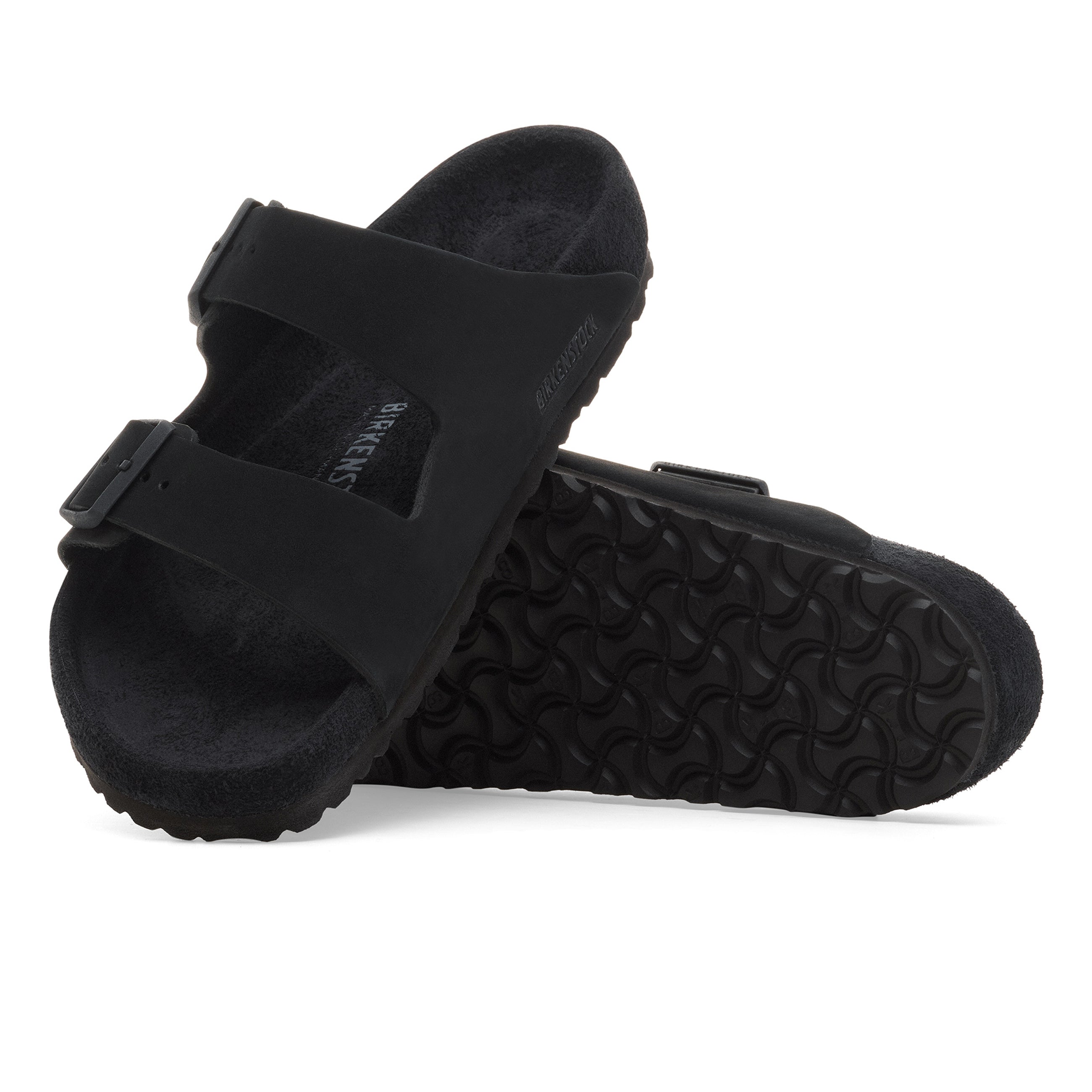 Arizona Exquisite Black Nubuck Leather