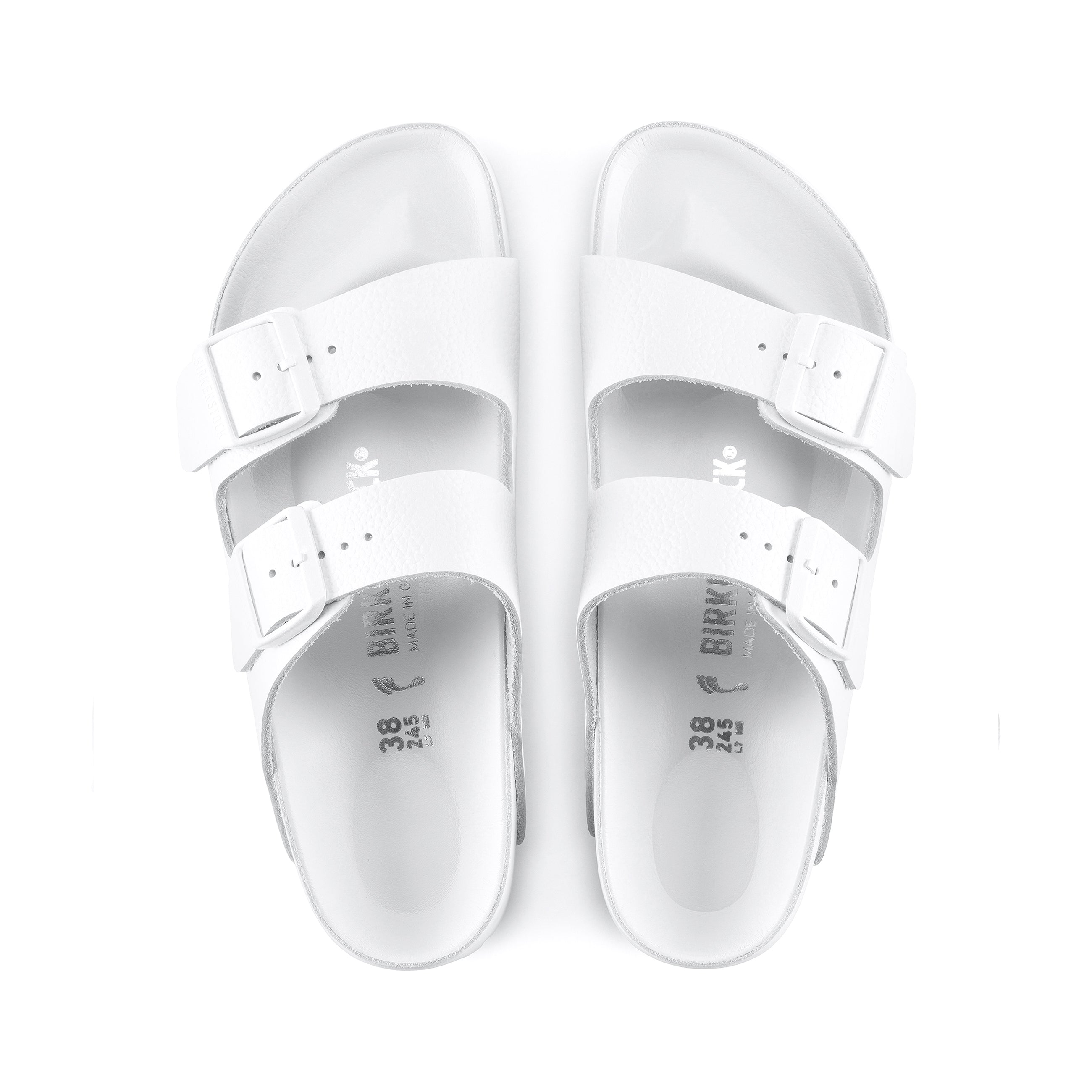 Arizona Exquisite White Natural Leather