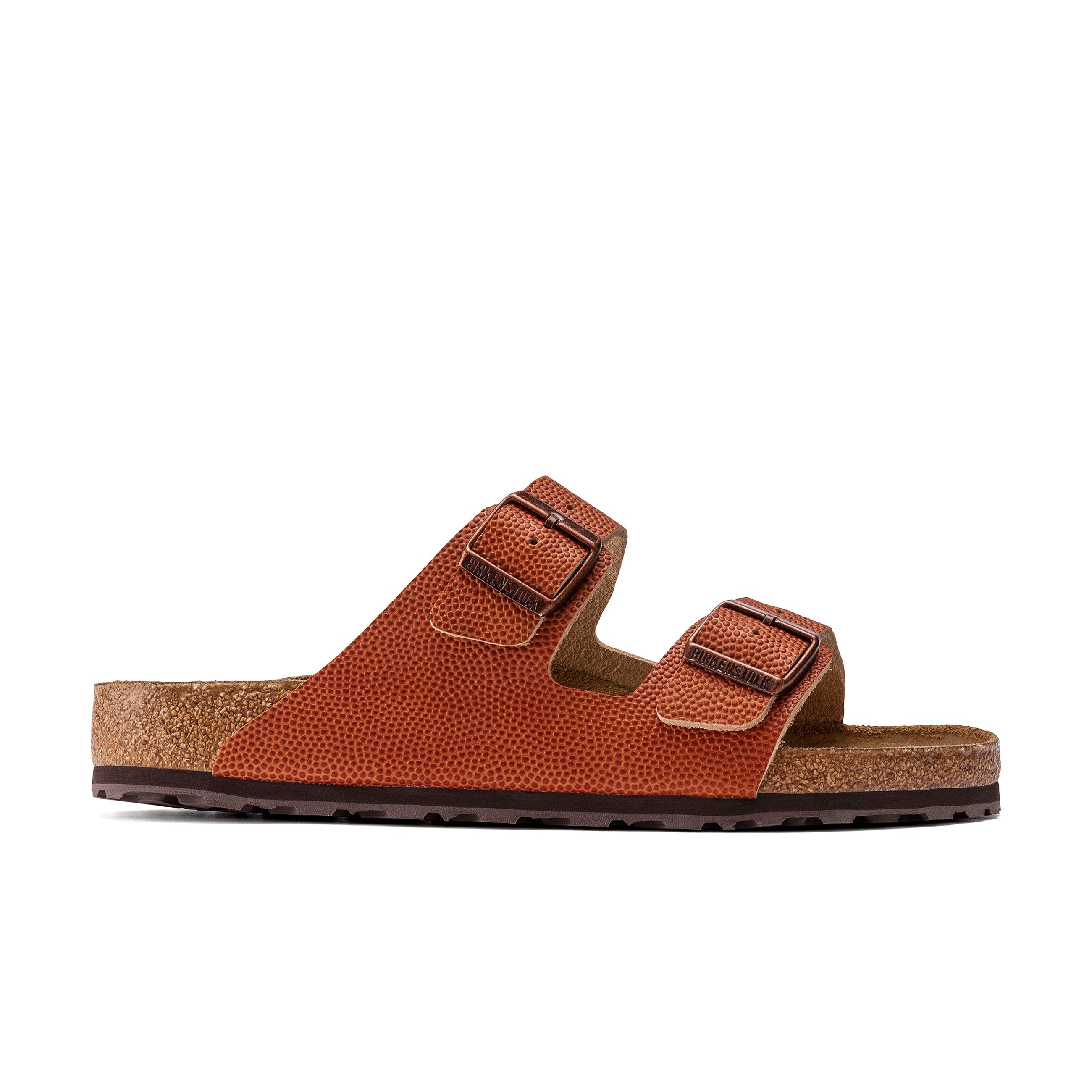 Arizona Ginger Brown Embossed Natural Leather