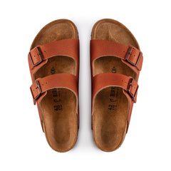 Arizona Ginger Brown Embossed Natural Leather