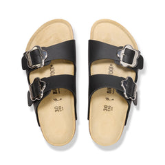 Arizona Kids Flower Buckle Black Birko-Flor