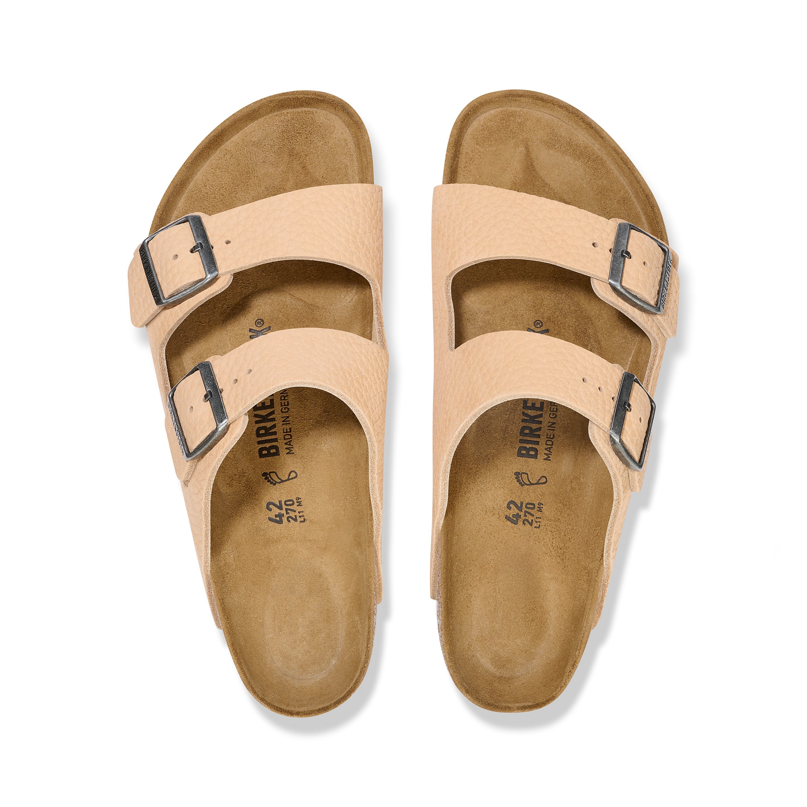 Arizona Desert Buck New Beige Nubuck Leather