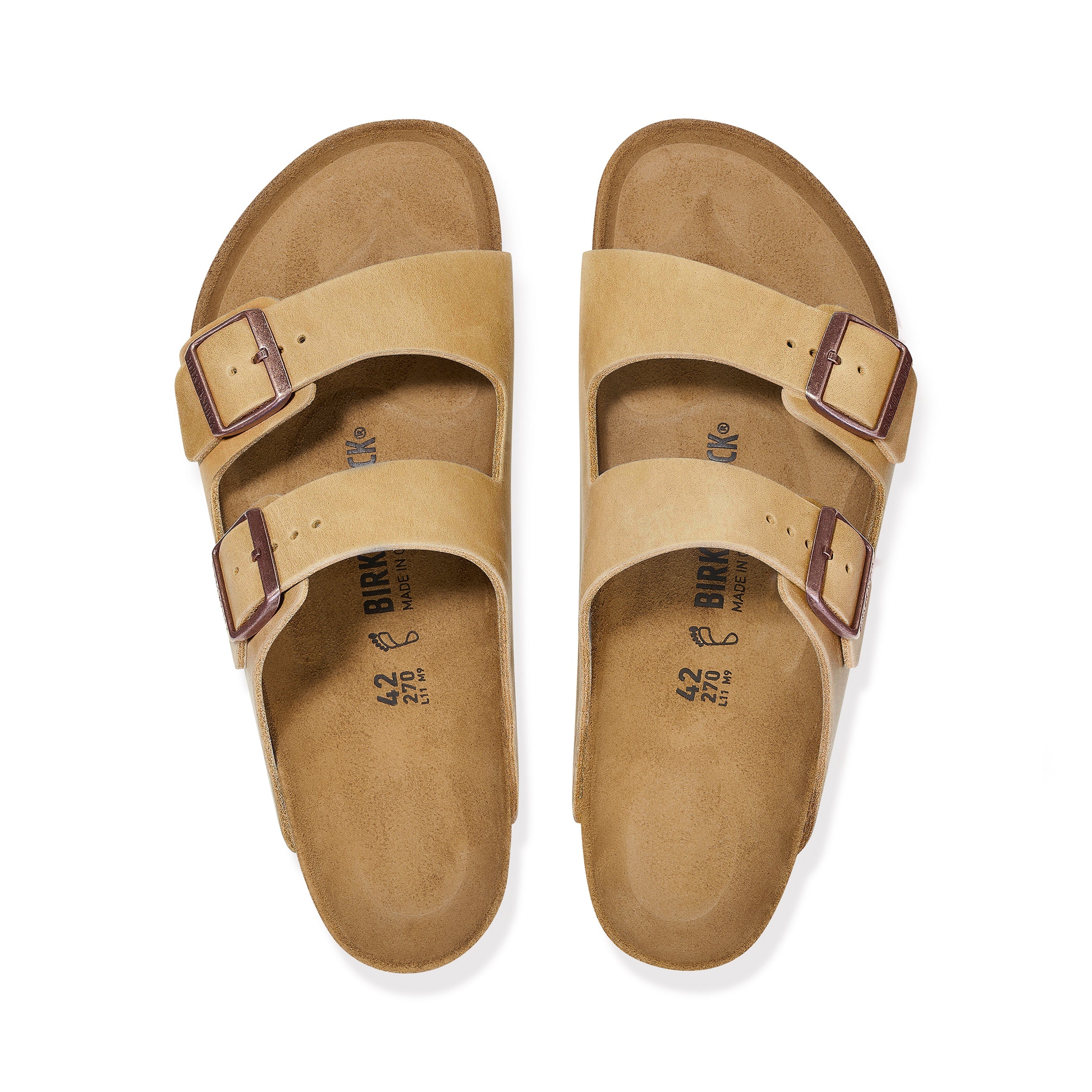 Arizona Tabacco Brown Oiled Leather