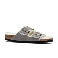 Arizona Shearling Stone Coin Suede Leather
