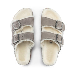 Arizona Shearling Stone Coin Suede Leather
