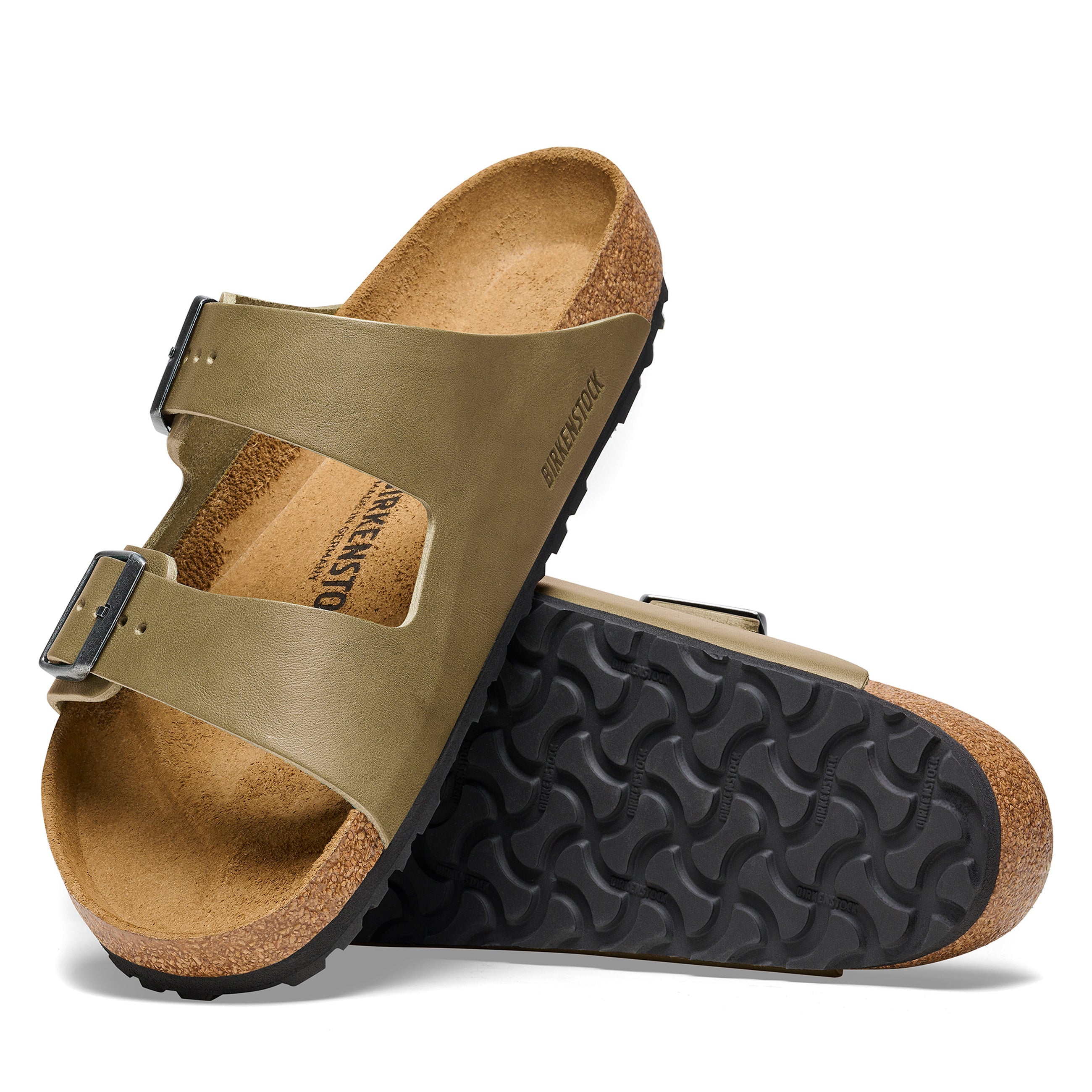 Arizona Faded Khaki Smooth Leather