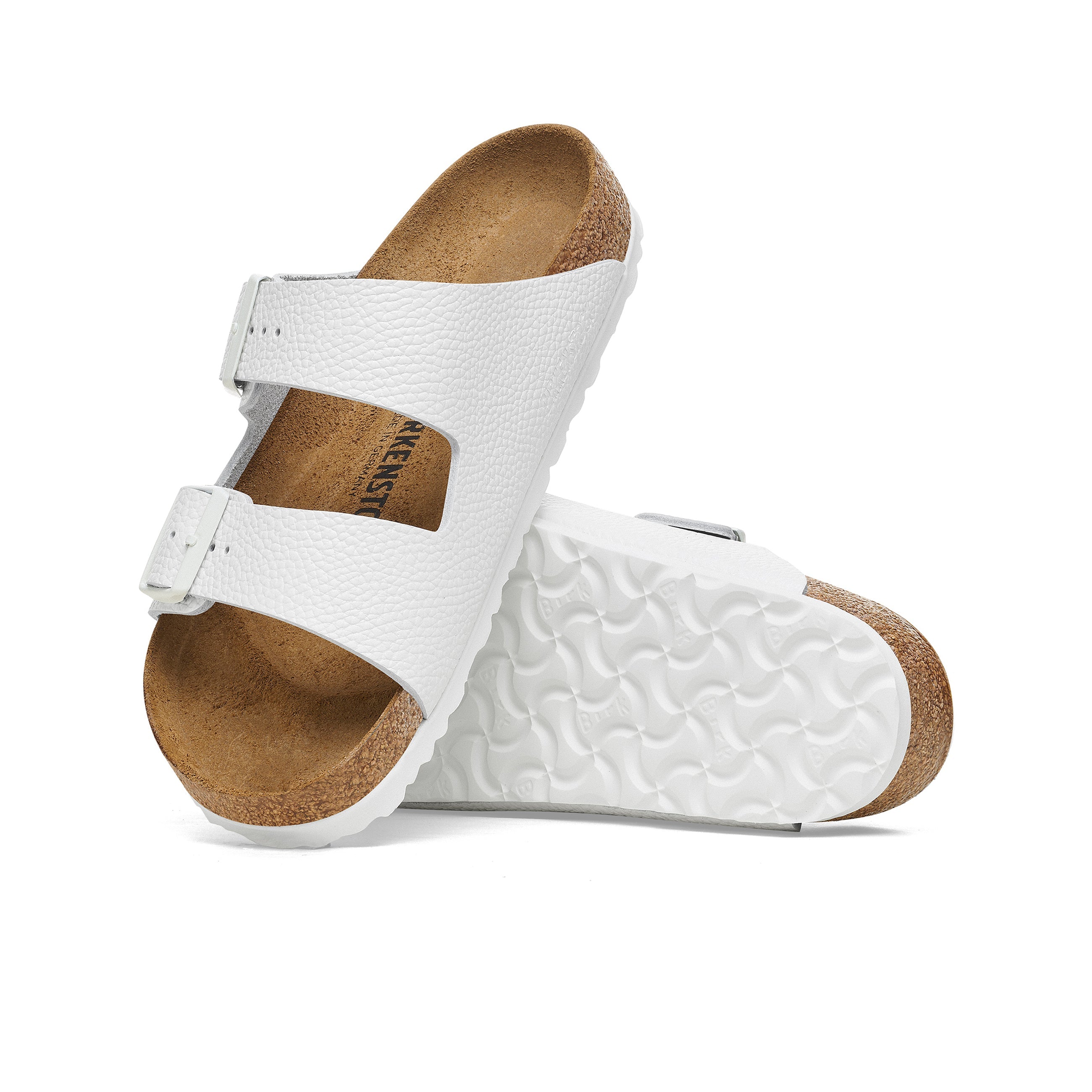 Arizona White Smooth Leather