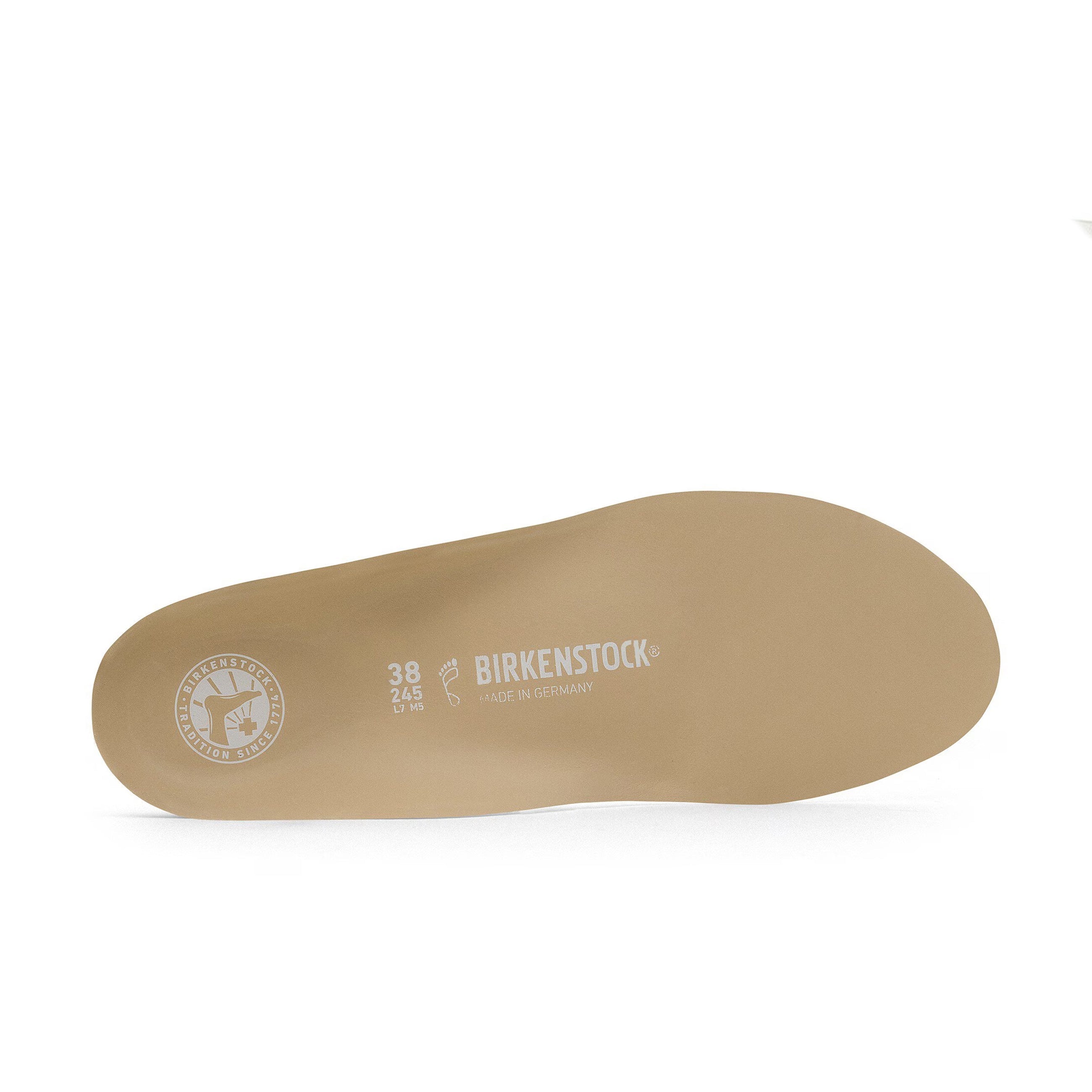 Blue Footbed Long Leather