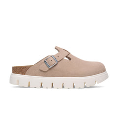 Boston Chunky Light Rose Suede Leather