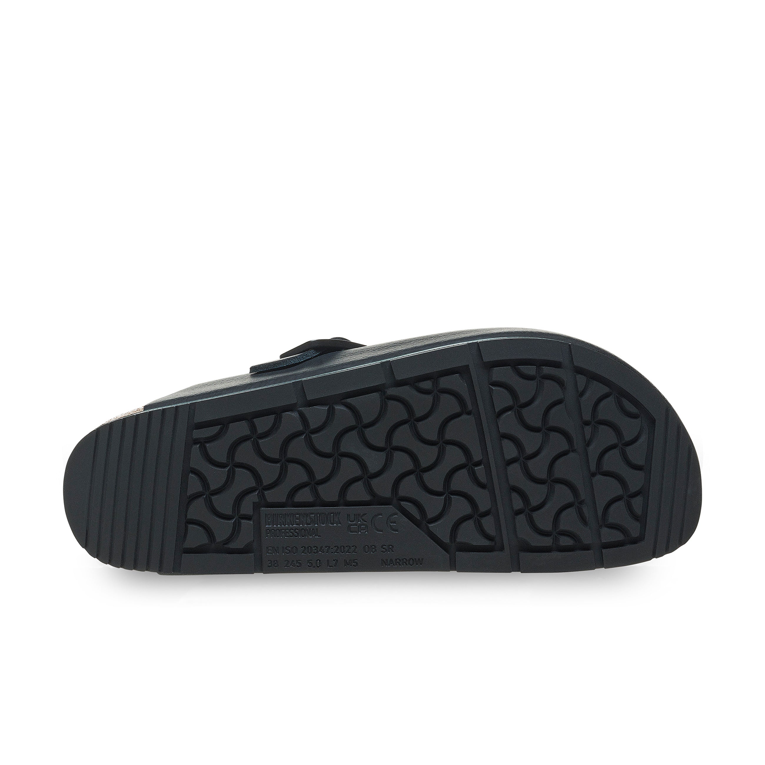 Boston Pro Black PU Coated Natural Leather