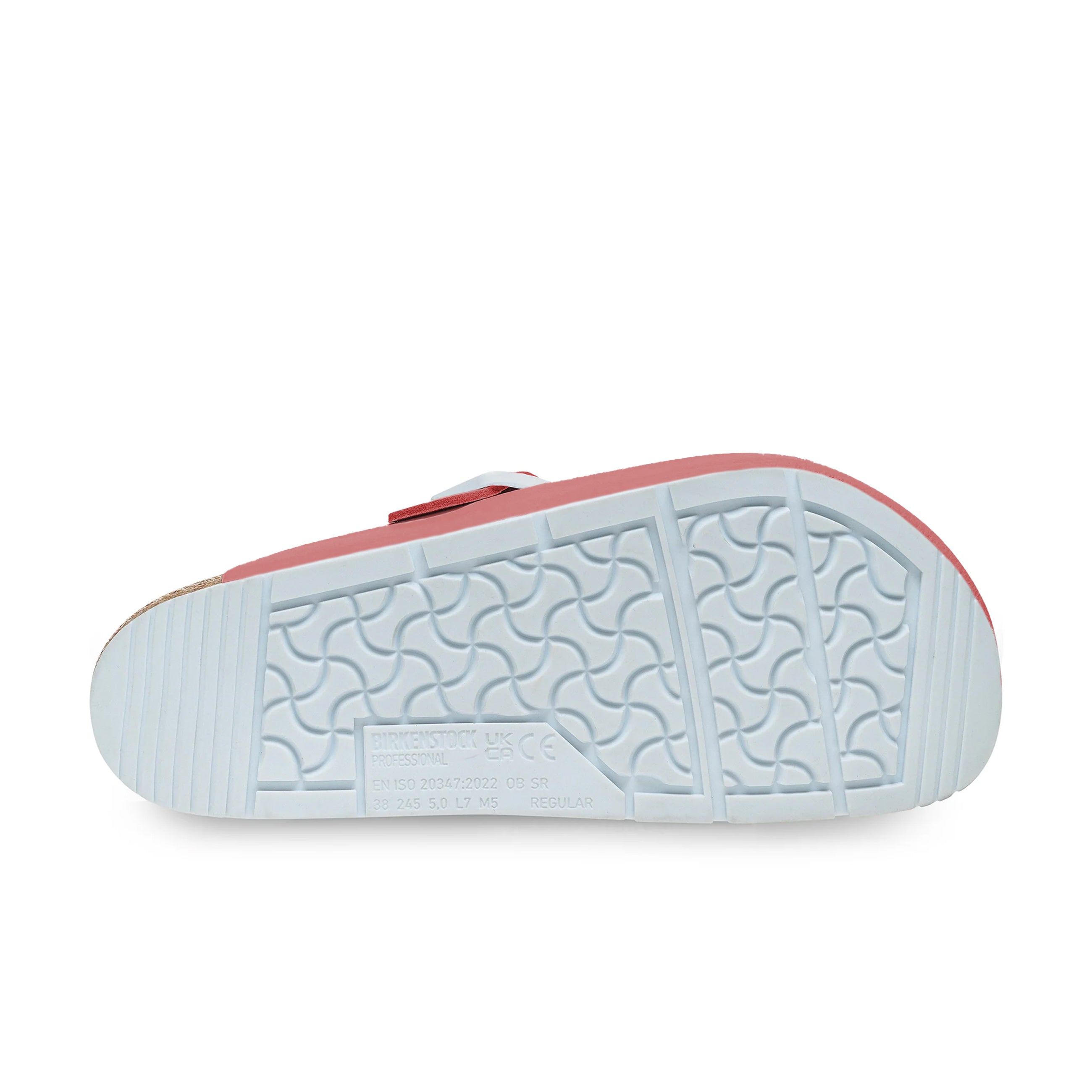 Boston Pro Mars Red PU Coated Natural Leather