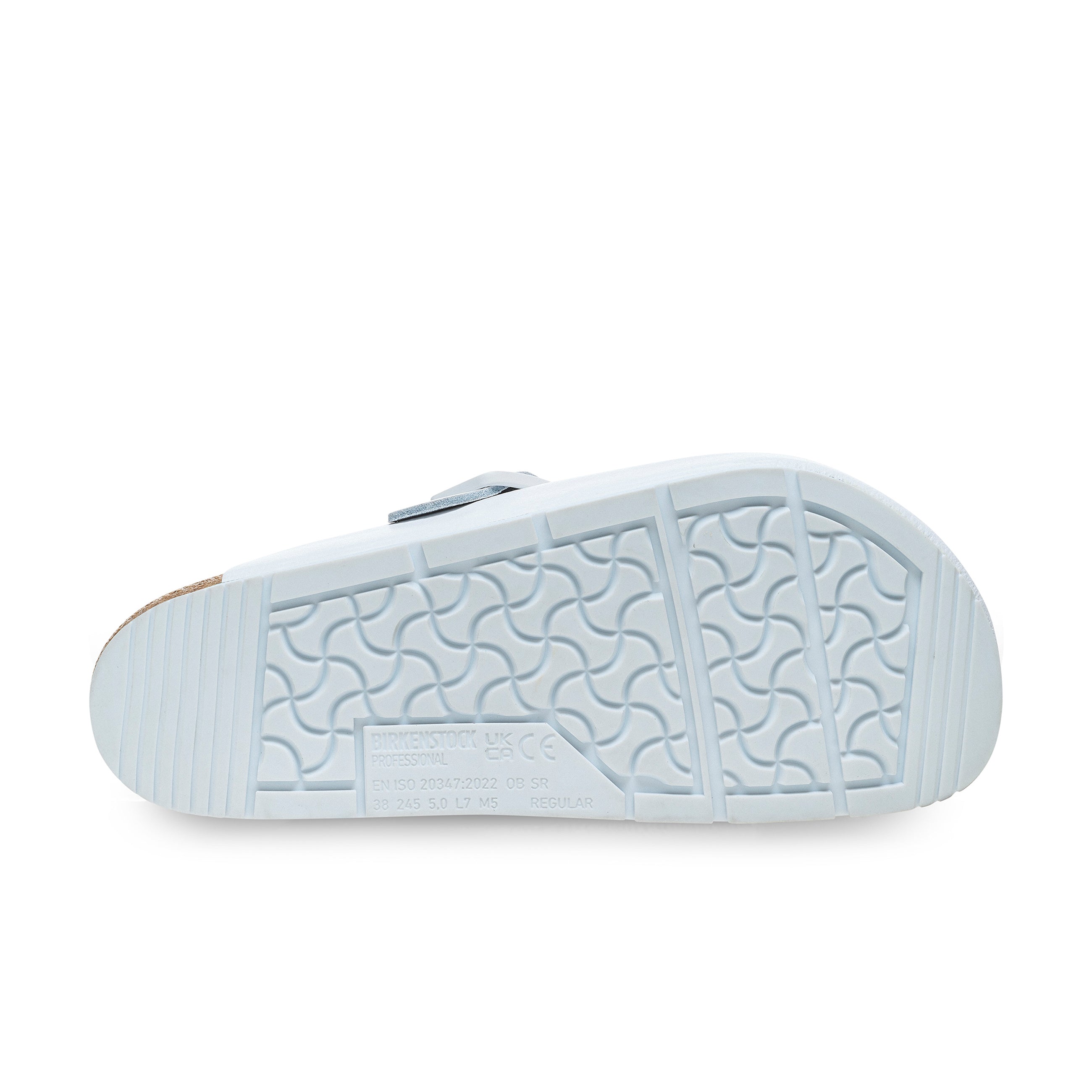 Boston Pro White PU Coated Natural Leather
