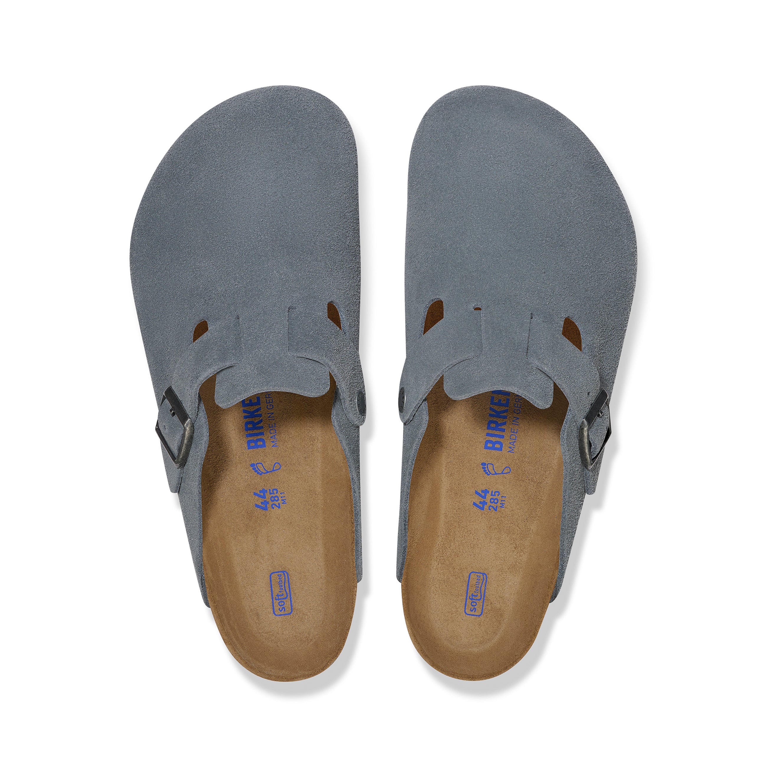 Boston SFB Basalt Grey Suede Leather