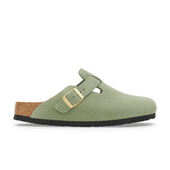 Boston SFB Green Tea Suede Leather