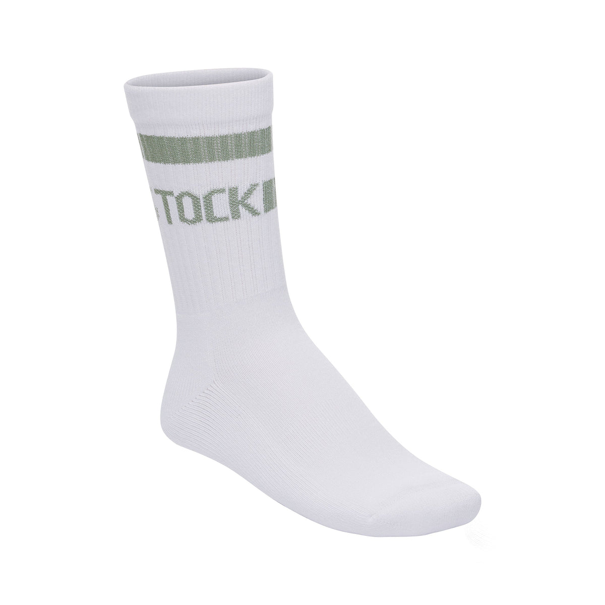 Cotton Tennis Sock White/Pure Sage