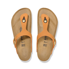 Gizeh Burnt Orange Nubuck Leather