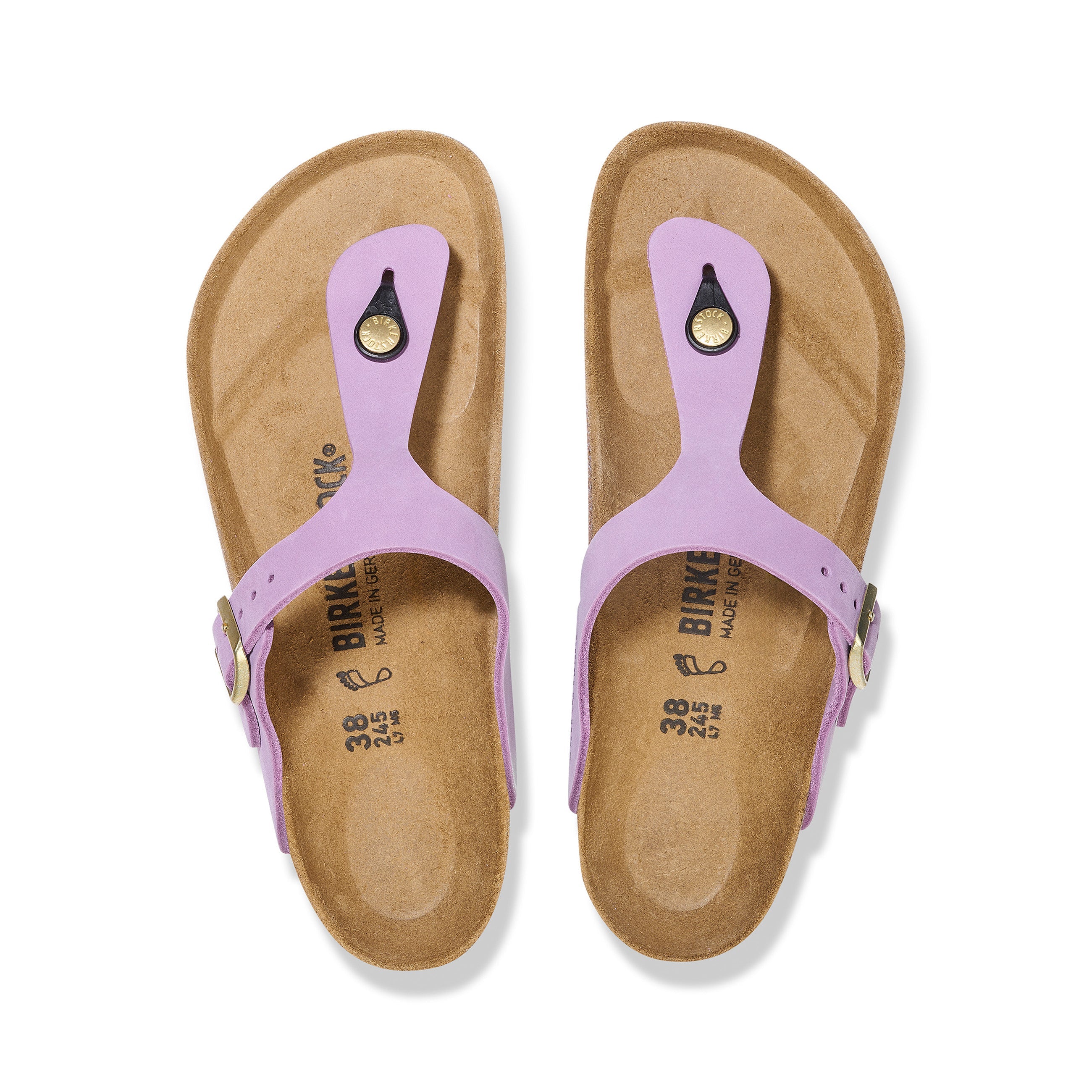 Gizeh Crocus Nubuck Leather