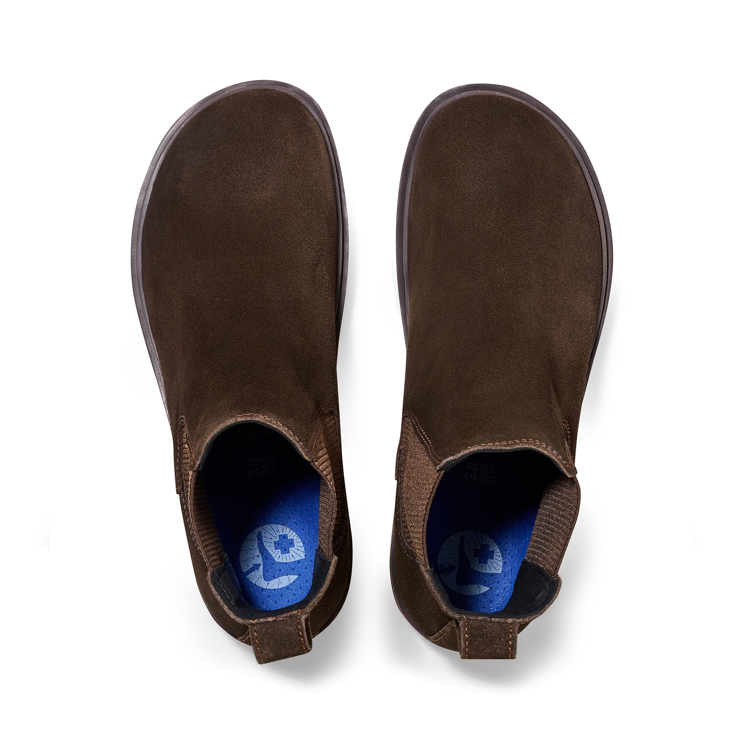 Highwood W Mocca Suede Leather