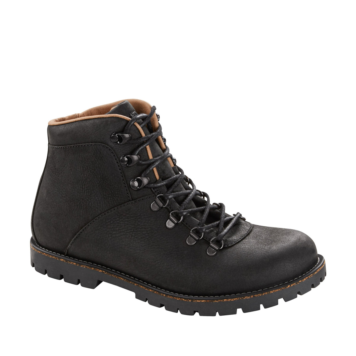 Jackson Black Waxy Nubuck Leather