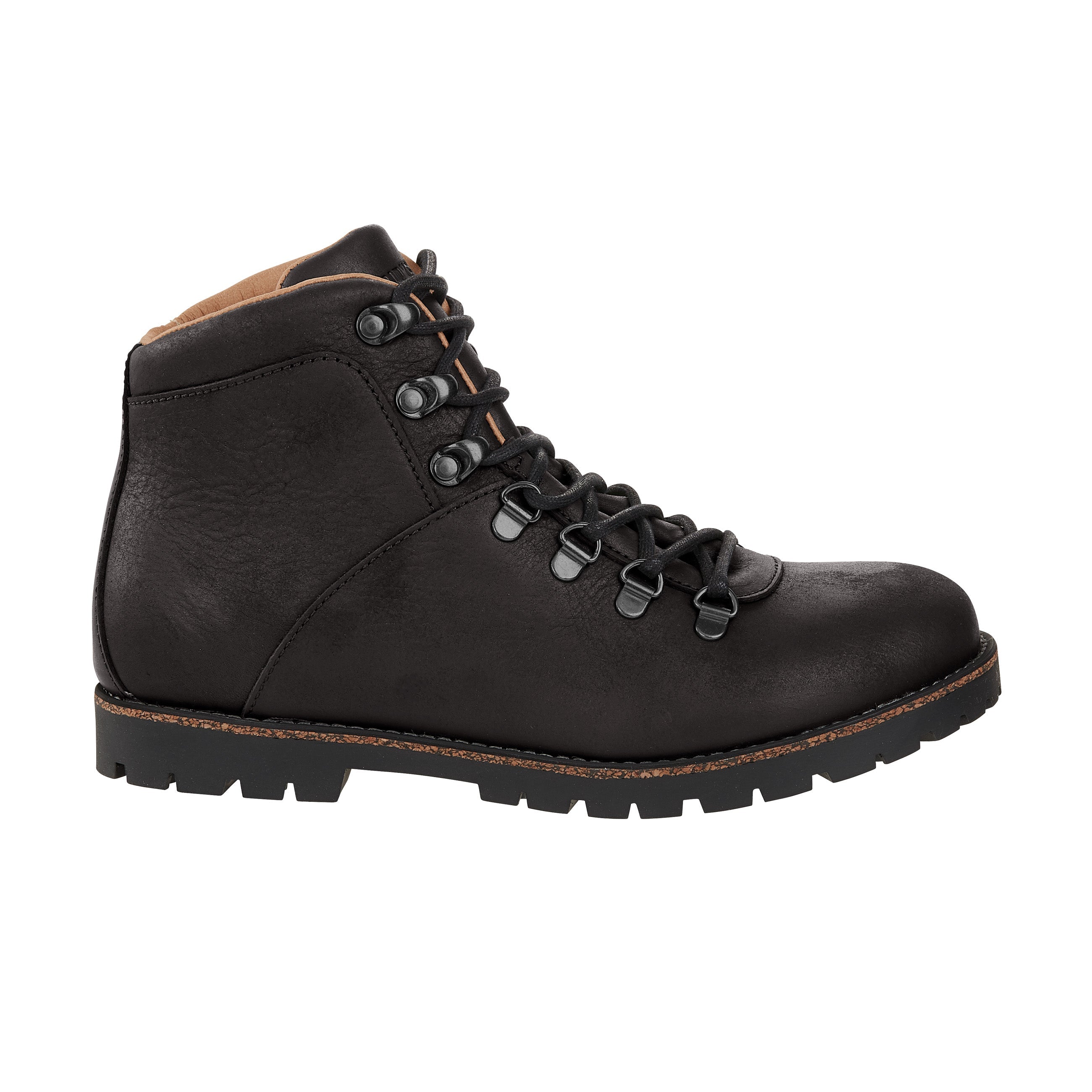 Jackson Black Waxy Nubuck Leather
