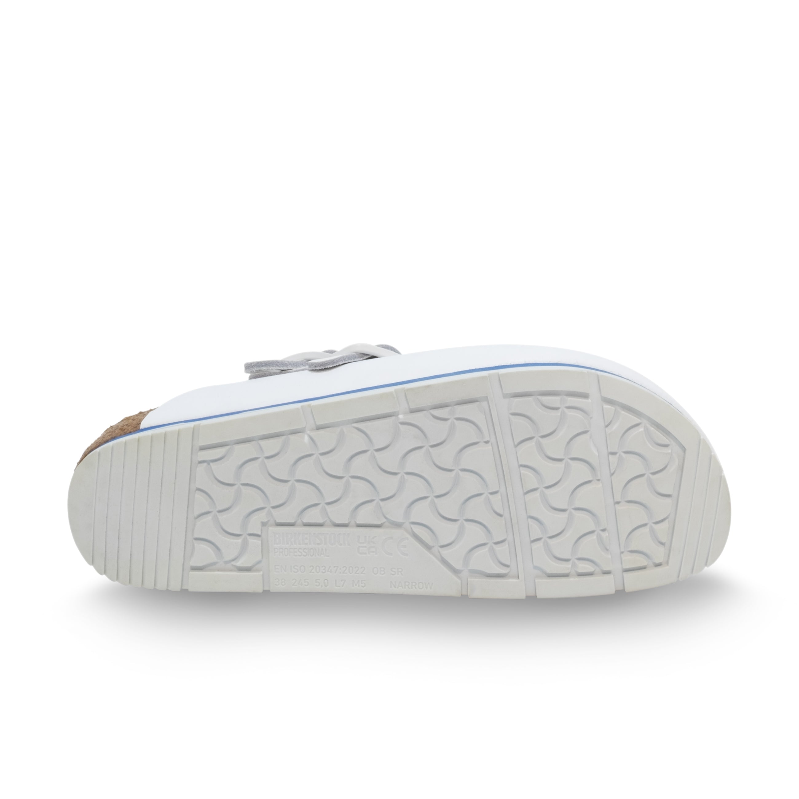 Kay Pro White PU Coated Natural Leather